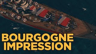 World of Warships  Bourgogne Impression [upl. by Grenville]