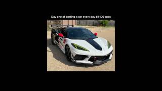 Day one of posting a car till 100 subs c8 track ready corvette [upl. by Agatha]