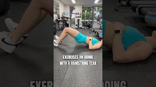 Hamstring tear leg workout🍑 full video up now🎥 [upl. by Loughlin837]