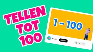 Tellen tot 100  Bewegend leren  Nederlands [upl. by Caton]