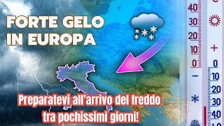 quotPrevisioni Meteorologiche LArrivo dellAria Fredda e le Possibili Nevicatequot [upl. by Lehcear430]