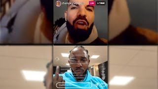 Drake CONFRONTS Kendrick Lamar On Live Over His ‘Euphoria’ Diss Track [upl. by Lux977]