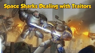 How The Space Sharks Deal with Traitors Warhammer 40k Short Story [upl. by Ynohtn258]