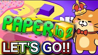 【Paperio 2】paper io 100 percent MAX37 paperio2 ゲーム実況 short [upl. by Redan]