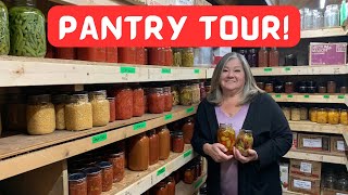 PANTRY TOUR November 2023 pantry pantrytour homestead [upl. by Aksoyn244]