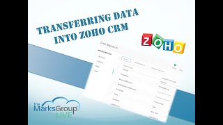 Zoho CRM Data Migration [upl. by Naveb]