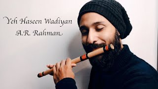 Yeh Haseen Vadiyan Flute  ARRahman  Roja [upl. by Gahan]