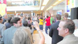 Microsoft Store Opening Galleria Houston Texas [upl. by Yluj]