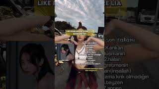 Liasblossy senin hayrenınım askm dance music dj kpop song lyrics blackpink [upl. by Cheffetz]