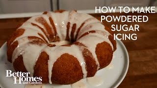 How to Make Powdered Sugar Icing [upl. by Boelter]