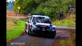 3102024 Test CER  Sébastien OgierVincent Landais Toyota GR Yaris Rally1 [upl. by Rolyks]