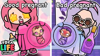 Good Pregnant Vs Bad Pregnant  Toca Boca  Toca Jenni [upl. by Culver253]