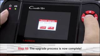 How to Upgrade Launch Creader VII Scan Tool [upl. by Yordan]