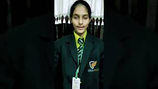 Preamble of india Constitution reading by Isha Prabh Kaur student of class 6th [upl. by Caniff]