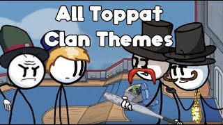 All Examples of the Toppat Clans Theme in the Henry Stickmin Series VERSION 3 [upl. by Ellennod106]