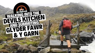 Hiking In Snowdonia  Walking Into The Devils Kitchen To The Summit Of Glyder Fawr amp Y Garn [upl. by Neleag449]