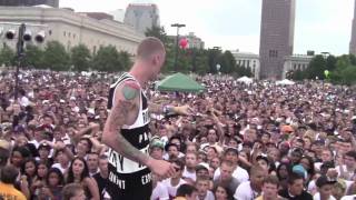 Machine Gun Kelly performs at Ohios Homecoming [upl. by Elocyn]