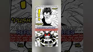 Dragon ball Manga Ultra Ego Vegeta Vs Cobris shorts UnrealEntGaming dbs viral [upl. by Fisken]