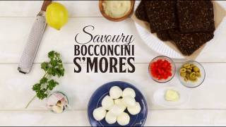 Savoury Bocconcini Smores [upl. by Kessel682]