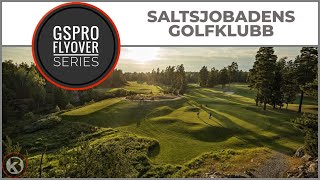 GSPro Course Flyover  Saltsjöbadens Golfklubb  Designed by JGixrodpakman [upl. by Ynaffet601]