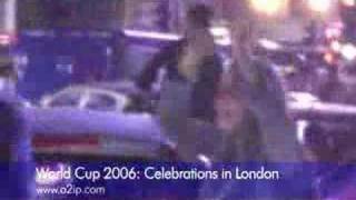 Italians celebrations in London after the World Cup Final [upl. by Enyawad]