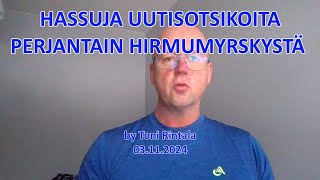 Hirmumyrskytuulia Suomessa taas [upl. by Bass]