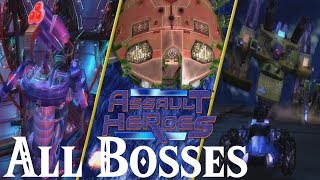 Assault Heroes  All Bosses [upl. by Macintyre]