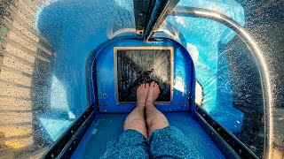 Noahs Ark  Scorpions Tail POV  Americas First AquaLoop Slide [upl. by Lejeune]