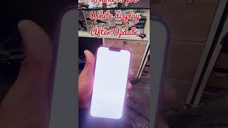 Iphone 13 pro white display after update repair in dibrugarh appleiphone teamiphone iphonexplus [upl. by Krall397]