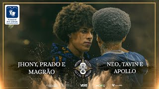 PERFORMANCE HISTÓRICA NEO APOLLO E TAVIN X PRADO JHONY E MAGRÃO  SEGUNDA FASE  BDA 8 ANOS [upl. by Daisie]