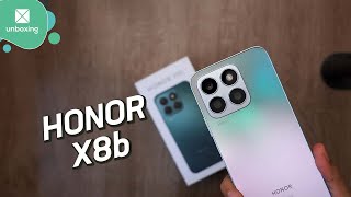 HONOR X8b  Unboxing en español [upl. by Tychon]