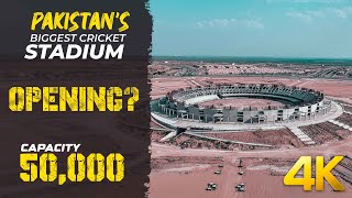 Pakistans Biggest Cricket Stadium  Opening [upl. by Ecirtaed427]