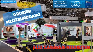 Grosser Messerundgang I alle Caravan Neuheiten I CaravanSalon Düsseldorf 2023 [upl. by Christel]