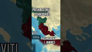 Janina e Shkodra hata 1816 Janina and shkodra map 1816 Nga kanali POGKPP [upl. by Haskell]