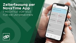 Einfache Zeiterfassung per NovaTime App  7 mächtige Vorteile für ihr Unternehmen [upl. by Salbu]