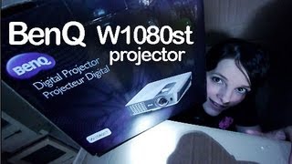 BenQ W1080ST projector review Videorama [upl. by Notfol577]