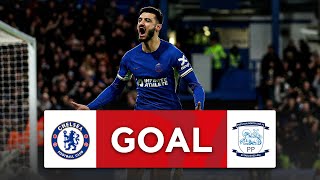 GOAL  Armando Broja  Chelsea 10 Preston North End  Third Round  Emirates FA Cup 202324 [upl. by Malo]