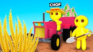 CHOP BECAME FARMER AND SUPER RICH IN WOBBLY LIFE [upl. by Stillmann]