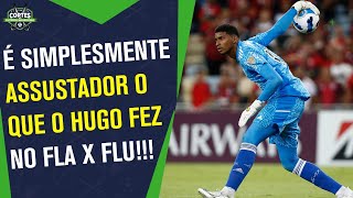 É DE FICAR ESPANTADO O HUGO SOUZA VOLTOU A DAR O QUE FALAR NO GOL DO FLAMENGO [upl. by Enialem]