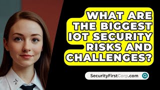 What Are The Biggest IoT Security Risks And Challenges  SecurityFirstCorpcom [upl. by Odla]