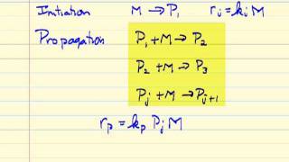 Polymerization in a CSTR Part 1 [upl. by Evered]