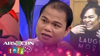 Pooh tries to hold back tears while remembering Chokoleit  Magandang Buhay [upl. by Lemor]