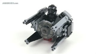 LEGO Star Wars Microfighters TIE Interceptor 75031 set review [upl. by Favien]