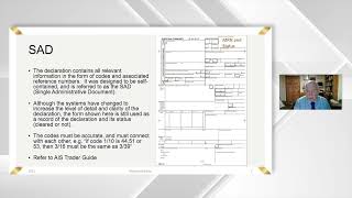 What is Single Administrative Document SAD Learn about Customs Declarations  2022 [upl. by Entwistle521]