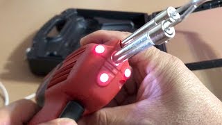 Weller 9400PKS Dual Heat Soldering Gun Kit with 6Second Heat Up Time and LED Light [upl. by Nitsur]