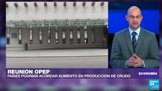 Países de la OPEP debatirán un posible aumento en la producción de crudo [upl. by Sib260]