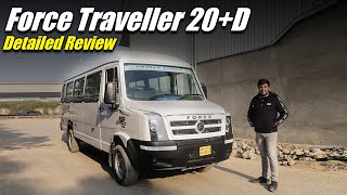 FORCE TRAVELLER 4020  Longer Wheelbase  Detailed Review [upl. by Stockton]