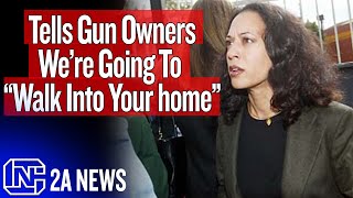 Resurfaced Video Of Kamala Harris Saying Were Going To Walk Into Your Home amp Check Your Guns [upl. by Mollee]