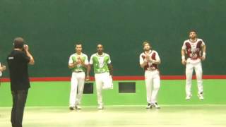 TRINQUET D’ARCANGUES 2016 finale OK  LARRALDE  DUCASSOU contre WALTARYBILBAO [upl. by Sucramed]