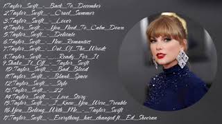 Taylor Swift All Hits Songs Playlist 202425  1 Hour Of Taylor Swift [upl. by Alyt442]